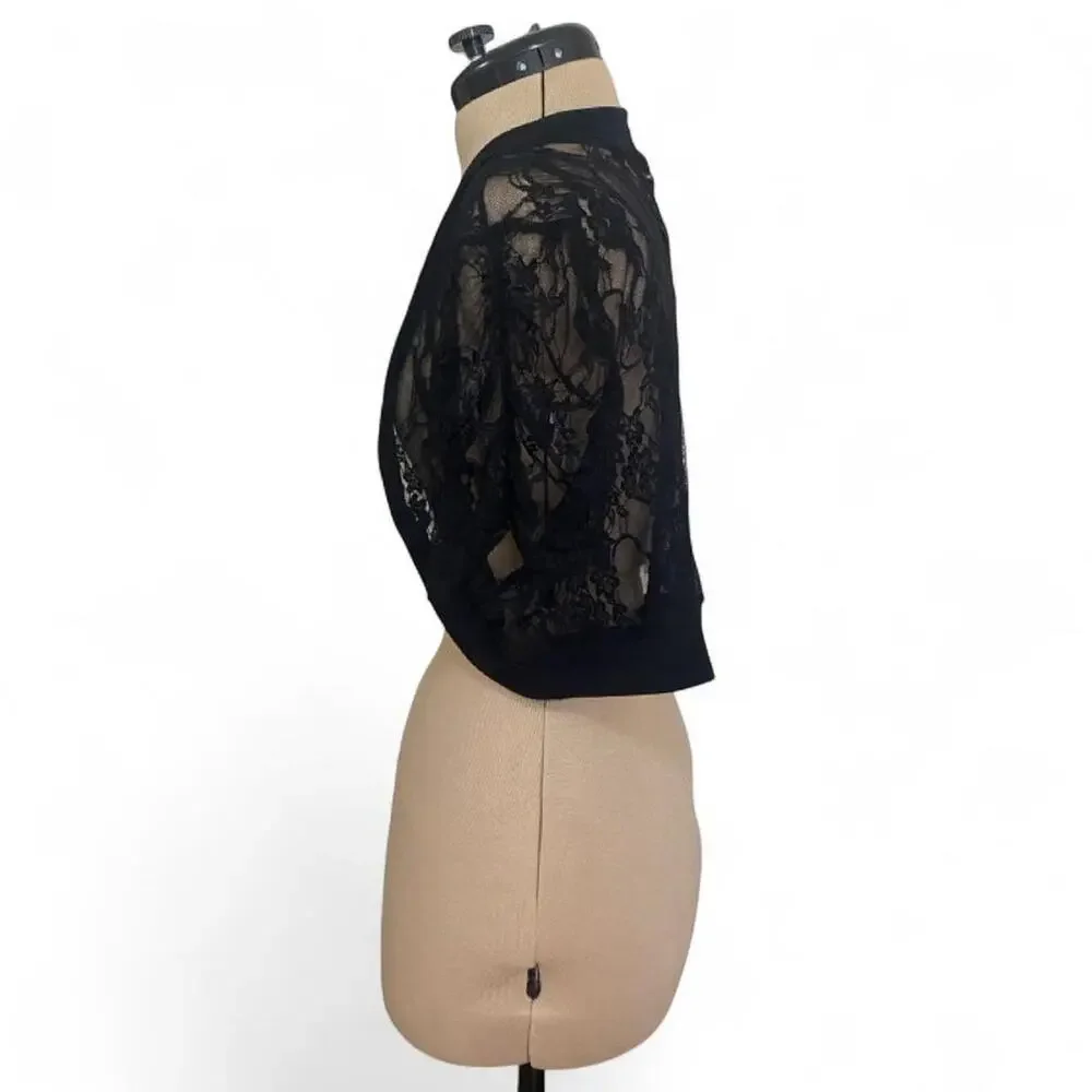 Trixxi black lace
